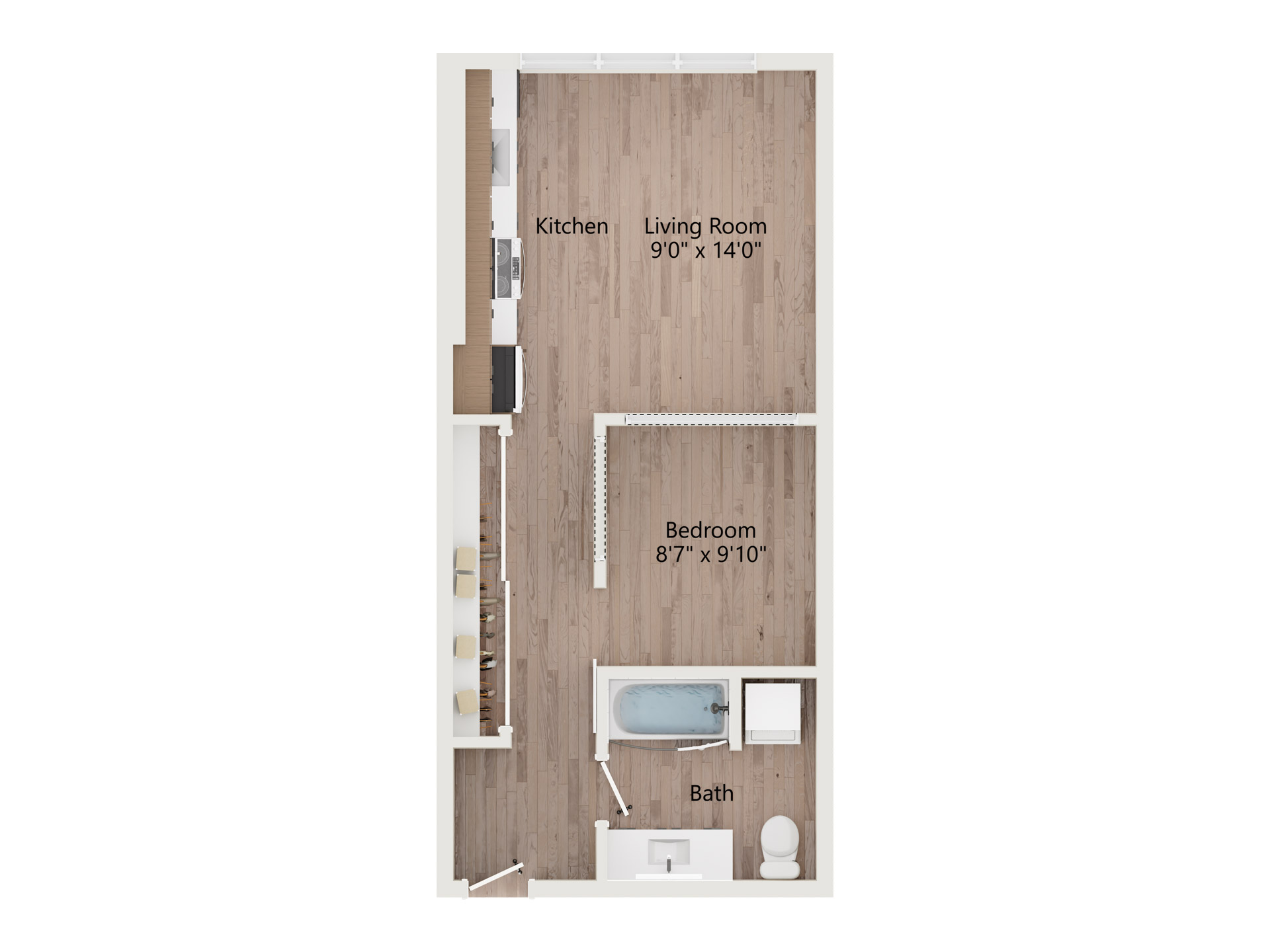 Urban 1 bedroom Urban 1 bedroom