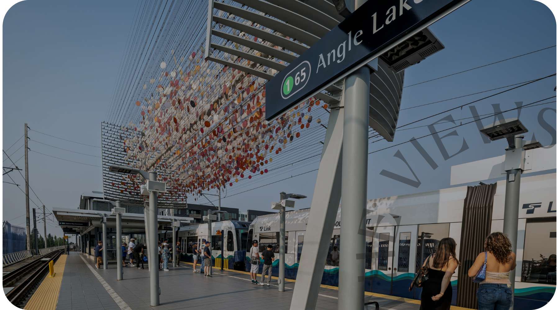 Angle lake light rail