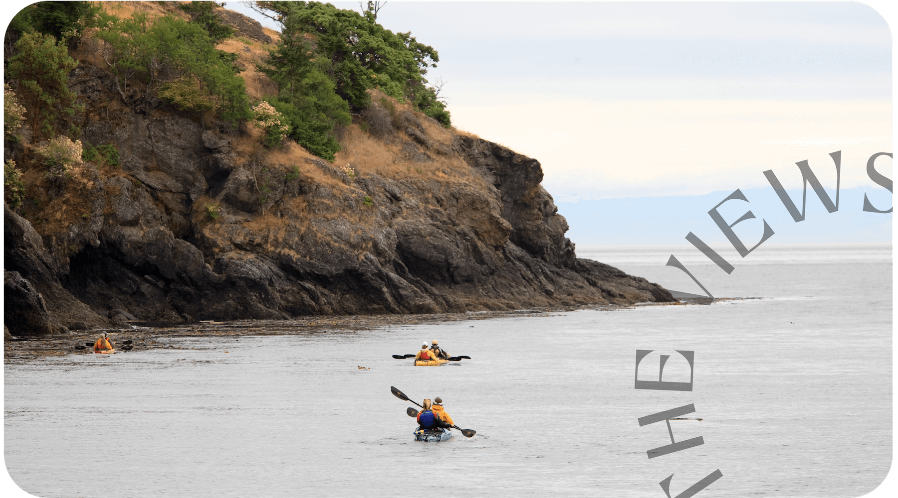 people kayaking in the water